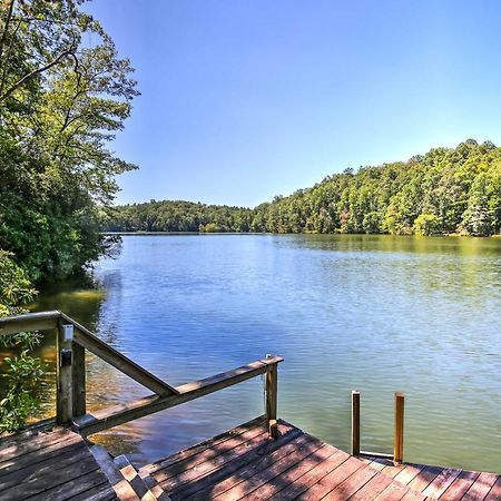 Lakefront Mountain Rest Cottage With Gas Fireplace! 왈할라 외부 사진
