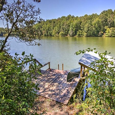 Lakefront Mountain Rest Cottage With Gas Fireplace! 왈할라 외부 사진