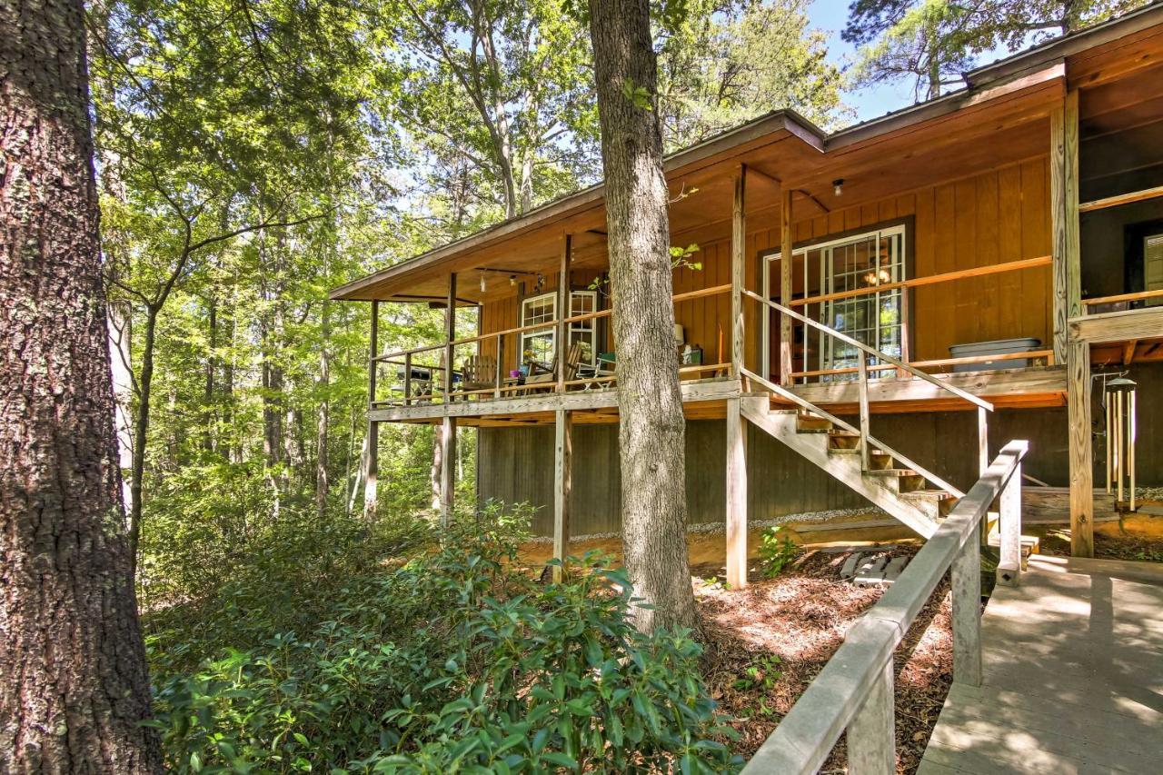 Lakefront Mountain Rest Cottage With Gas Fireplace! 왈할라 외부 사진