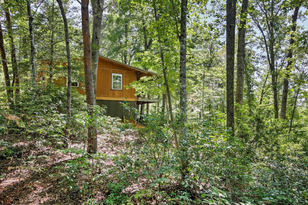Lakefront Mountain Rest Cottage With Gas Fireplace! 왈할라 외부 사진